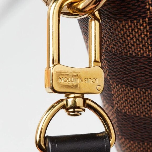 Louis Vuitton Black Damier Canvas Odeon Tote MM Bag - Picture 6 of 12